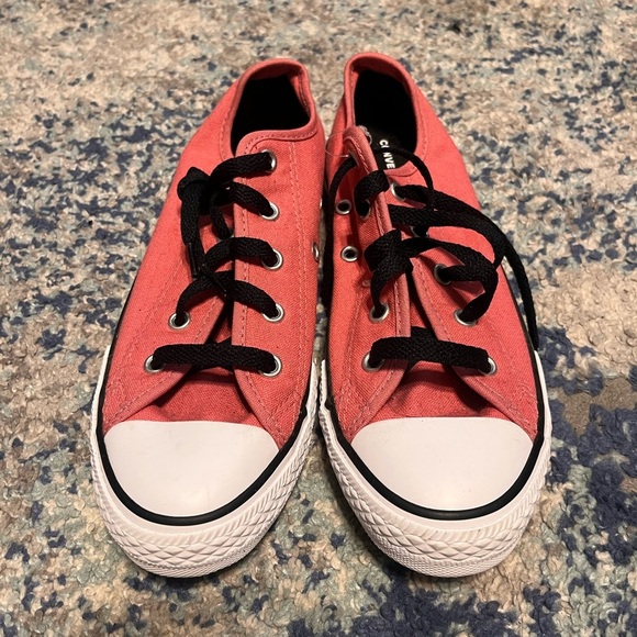 Converse Other - Converse Pink & Leopard Kids Size 3 NWOT